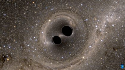 ブラックホール連星イメージ